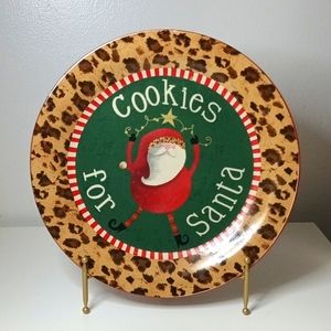Cookies for Santa dish